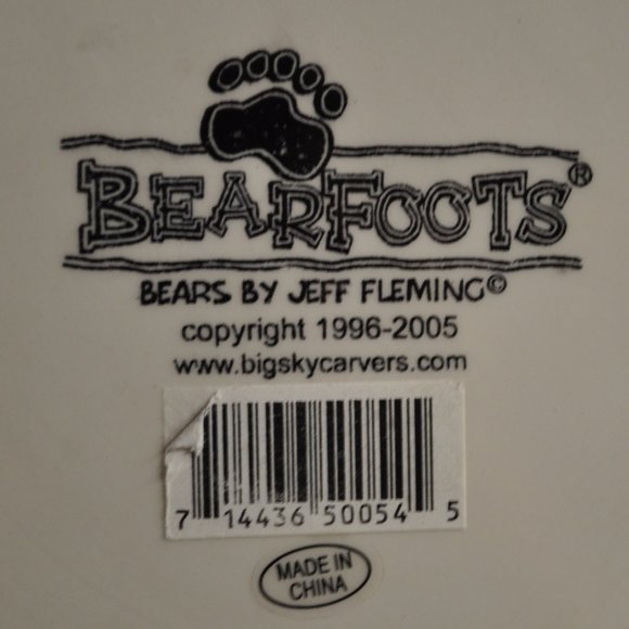 big sky carvers 5 cup canister bearfoots jeff fleming (332w) - Picture 14 of 14